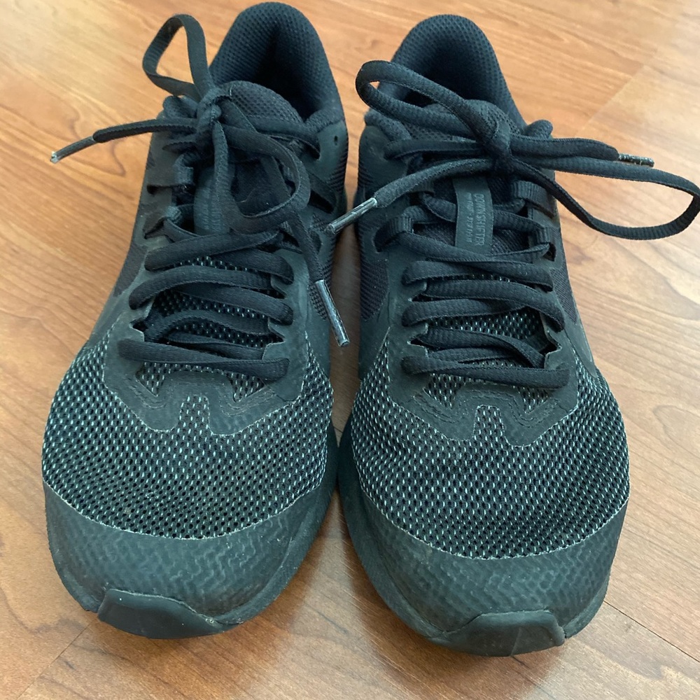 Nike black downshifter running shoes